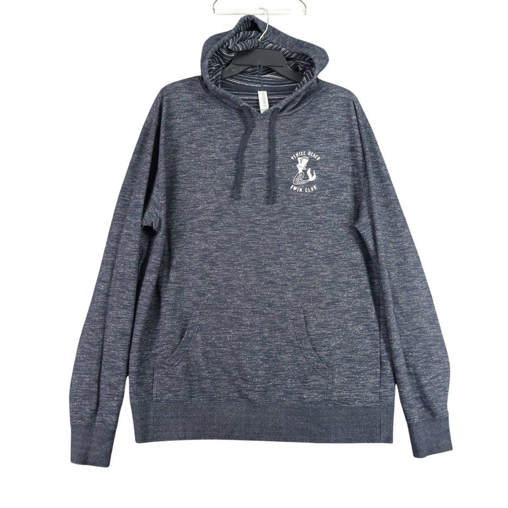 Venice Beach Swim Club Mermaid Graphic Hoodie Womens XL Beach Coastal Surf